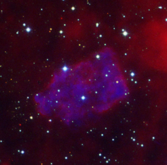 Остаток галактической сверхновой 3C 397.