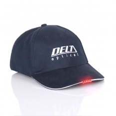 Бейсболка Delta Optical с красным LED-фонариком