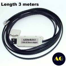 Інтерфейсний кабель Astro Gadget AZDir USB для ПК 3 м для азимутальних монтувань GoTo SkyWatcher та ORION